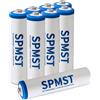 SPMST Rechargeable AAA Batteries Lithium 8 Pack,1200mWh 1.5V Constant Output Triple a Lithium Batteries 1600 Cycles Long Lasting.