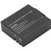 Dioche Batteria Agli Ioni di Litio S009 3.7V 900Mah 3.33Wh 3.7 Batteria Agli Ioni di Litio 900Mah 3.33Wh Batteria per Videocamera Sportiva Nera Batterie Originali per Fotocamera