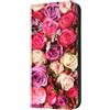Mixroom - Custodia Cover Case a Libro per Samsung Galaxy S25 PLUS con Stand in Ecopelle Chiusura Magnetica Portafoglio Parte Interna in TPU Morbida Fantasia Bouquet Di Rose M741