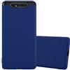 Cadorabo Custodia per Samsung A80 / A90 in CANDY BLU SCURO - Morbida Cover Protettiva Sottile di Silicone TPU con Bordo Protezione - Ultra Slim Case Antiurto Gel Back Bumper Guscio