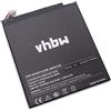 vhbw 1x batteria compatibile con Google Nexus 9 TD-LTE, 9 WiFi, 0P82100, 9 tablet (6700mAh, 3,8V, Li-Poly) - Sostituisce 35H00218-00M, B0P82100