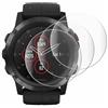 savvies Pellicola Protettiva per Garmin Fenix 5X Plus | (51 mm) 4 Pezzi Chiara Protezione Schermo Made in Germany Full-Cover 3D Curvo Copertura Completa