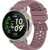 GIOPUEY Cinturini Compatibile con Amazfit Active 3 Premium/Active 2/T-Rex 3 PRO 44mm, Morbido Silicone Cinturino [Resistente all'Usura] [Traspirante] - Purple