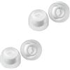 AZLA SednaEarfit MAX TWS 6 - Tappi auricolari di ricambio per cuffie senza fili - Tappi per le orecchie in silicone - Inserti compatibili con Sony, Samsung, Sennheiser e Devialet (bianco, SS)