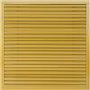 Liveinu Griglia Di Ventilazionegriglia D'Aria Rettangolare Per Porte Degli Armadi Scarpiere E Griglia D'Aria In Alluminio Aiuta I Tuoi Mobili A Ventilare, Griglia Di Scarico 50x50cm Giallo
