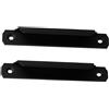 DOITOOL Maniglia per Zanzariera in Lega di Alluminio 2 Pezzi per Porta Scorrevole e Finestra Installazione Facile Uso Domestico e Commerciale