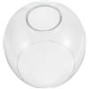 Homoyoyo Paralume in Vetro Soffiato a Mano Ambrato Paralume di Ricambio in Vetro Borosilicato Resistente al Calore per Lampade da Parete e Lampadari per Illuminazione Domestica