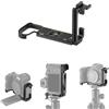 Fotga Staffa a forma di L verticale per fotocamera a sgancio rapido per fotocamera mirrorless Nikon Z5 II, piastra di montaggio per treppiede Arca, un supporto a scarpa fredda, piastra di base