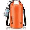 OSAH DRYPAK Dry Bag Borsa Impermeabile Mare 5L/10L/20L/30L/40L Sacca Impermeabile con Spallacci e Custodia Impermeabile per Telefono per Sport Acquatici, Kayak, Pesca, Campeggio