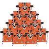 FUN FAN LINE Set di 10 Sacche a Zainetto con Coulisse per Bambini - Disegni Animali Colorati (41x34 cm) | Zaino Impermeabile per Scuola, Sport e Festa di Compleanno - Regali Fine Festa Bambini
