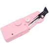 SIXRUN Dispositivo per Cucire Elettrico Portatile Funzionamento Facile Macchina da Cucire Portatile Lisciante per Viaggi a Casa (PINK)