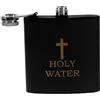 PRETYZOOM Vaso Boccetta Di Acqua Santa In Acciaio Inox Contenitore Di Acqua Santa Cattolica Cristiana Bottiglie Di Acqua Fiaschetta Per Liquori Bottiglia Di Vino Pesca Di Campeggio Portatile