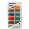 Madeira - Filo da Cucito overlock, Multicolore, Aerolock, Miniking Box