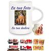 PELUSCIAMO Tazzina Caffè Personalizzabile Con Foto O Frasi | Tazzine Personalizzabili Tazzine Regalo PS 10523