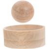 ULTECHNOVO Macchina Stampo per Ravioli in Legno Beige Facile Manutenzione e Dimensioni Costanti, Utensile da Cucina per Preparare Ravioli e Pasta Fatta in Casa