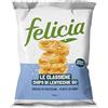 Felicia, Chips di Lenticchie e Patate Biologiche Classiche, Gusto Autentico, Snack Proteico e Salutare, Formato 50g