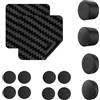 THLMT Set di cappucci per joystick compatibili con Steam Controller 2 2026, cappucci in silicone antiscivolo per levette e pulsanti posteriori delle console di gioco