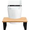 Dokeno Sgabello WC Bagno per Adulti, Poggiapiedi da Toilette