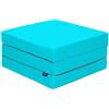Ready Steady Bed - Materasso pieghevole singolo a Z | Letto a Z pieghevole resistente all'acqua | Materasso per bambini e ospiti per soggiorno e camera da letto | Pouf futon comodo | Divano sedia