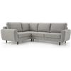 Robin Inspire Divano Angolare con Funzione Letto 4 Posti - Divano Letto a L - Sinistro - 2 Vani Contenitore, 5 Cuscini - per Soggiorno Moderno - 250 cm Linda Grigio