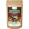 Simply Keto Muesli croccante Cioccolato - Muesli a basso contenuto di carboidrati senza zucchero - Delizioso Keto Muesli per una colazione perfetta - Senza soia, lattosio e glutine - 250g