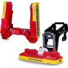 JAMARA 423269, tosaerba rosso con caricamento frontale Pöttinger per trattore radiocomandato Fendt Vario 1:24S, accessorio agricolo con licenza