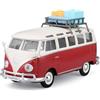 MAISTO VW T1 Bus Samba 532471 - Modellino di auto da collezione in scala 1:25, fedele all'originale, con volante mobile, porte e cofano, a partire dai 3 anni