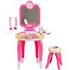 Theo Klein 5721 Barbie Salone di Bellezza Atmosfera Felice, Salone di Bellezza con Specchio Rotante e Luce, Toeletta con Accessori, Giocattolo per Bambini dai 3 Anni