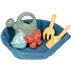 Smoby Life 850209 - Mini vassoio per sabbia rifinito, pala + rastrello, gioco da spiaggia, in plastica riciclata, a partire da 18 mesi, 850209