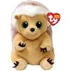 Ty - Peluche - Beanie Bellies - Riccio - Bumper - Rosa - Pupazzo riccio con occhioni verdi glitter - I peluche morbidi e coccolosi - 20 Cm - 40595, 2009306