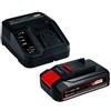 Einhell Starter kit Power X-Change Einhell 18V 2.5Ah con caricabatteria rapido
