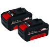 Einhell Kit 2 batterie Einhell PXC 18V 4,0 Ah sistema Power X-Change