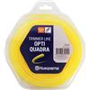 Husqvarna Filo per decespugliatore Opti Quadra Husqvarna blister diam. 2.7mm x 55mt giallo