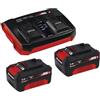 Einhell Starter Kit Einhell PXC 2x 3.0Ah con doppiacaricatore Power X-Change