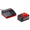 Einhell Starter Kit plus 18V 5,2 Ah con batteria e caricabatteria rapido Einhell