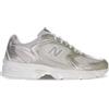 New Balance 530 Gold Metallic Linen Donna