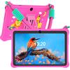 PRITOM Kids Tablet da 7 pollici Android 13 4 GB (2+2 espandibile) RAM 32 GB ROM WiFi Bluetooth Software di apprendimento installato con cordino