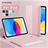 Hansong Per iPad Mini 6 7 iPad Pro 11 M4 iPad Air 11 M2/M3 10th A16 per Air 5/6/7/8 10.2 9.7 10.9 Custodia Shockpro con portapenne laterale