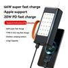 nunuoey Power bank 20000mAh, caricabatterie rapido di grande capacità 66W, batteria ricaricabile impermeabile, alimentatore esterno per telefoni cellulari
