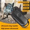 NONE Repellente Ultrasuoni Portatile per Cani 180mAh Ricaricabile 23-40KHZ Strumento Dissuasore a Lunga Distanza per Esterni con Torcia
