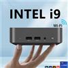 NONE Mini PC da gioco desktop con Windows 11 Pro, Intel Core i9 8950HK, 16GB DDR4, SSD da 1TB, computer per giocatori, doppio WIFI 6, BT5.2, 4K HD