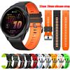 NONE Cinturino in gomma a sgancio rapido da 20/22 mm per Garmin Forerunner 570 245 255 Music/Venu 4 3 2, cinturino per orologio Garmin D2 Air X15