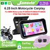 Jansite Lettore multimediale per moto da 6,25 pollici per BMW R1200GS R1250GS S1000XR Wireless CarPlay Navigazione automatica Android IPX7 BT Touch Screen