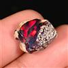 Etiope Opale, Nero Fuoco Opal gemstone Grezzo, Naturale opal raw 6 KT 16x12 MM