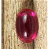 Naturale Burma Rosso Rubino 6.80 CT Ovale Cabochon Loose Gemma Certificato