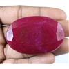 Anniversario Regalo 231.40 CT Naturale Rosso Rubino 50 X 33 MM Ovale Cut Gemma