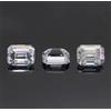 Certificato 0.18 KT Loose Cvd Diamante 2 X 3 MM Lab Grown Smeraldo D Colore 3 Pz