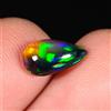 N/A Opale Nero Etiope, Opale Nero Naturale Cabochon Per Creazione Gioielli 1,00 CT