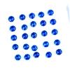 25 Pezzi Naturale D Blocco Blu Tanzanite 4.25 MM If Rotondo Certificato Loose