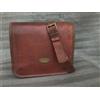 Handmade 18 " Valigetta di Qualità Vera Pelle Corriere Laptop Borsa Messenger Uomo